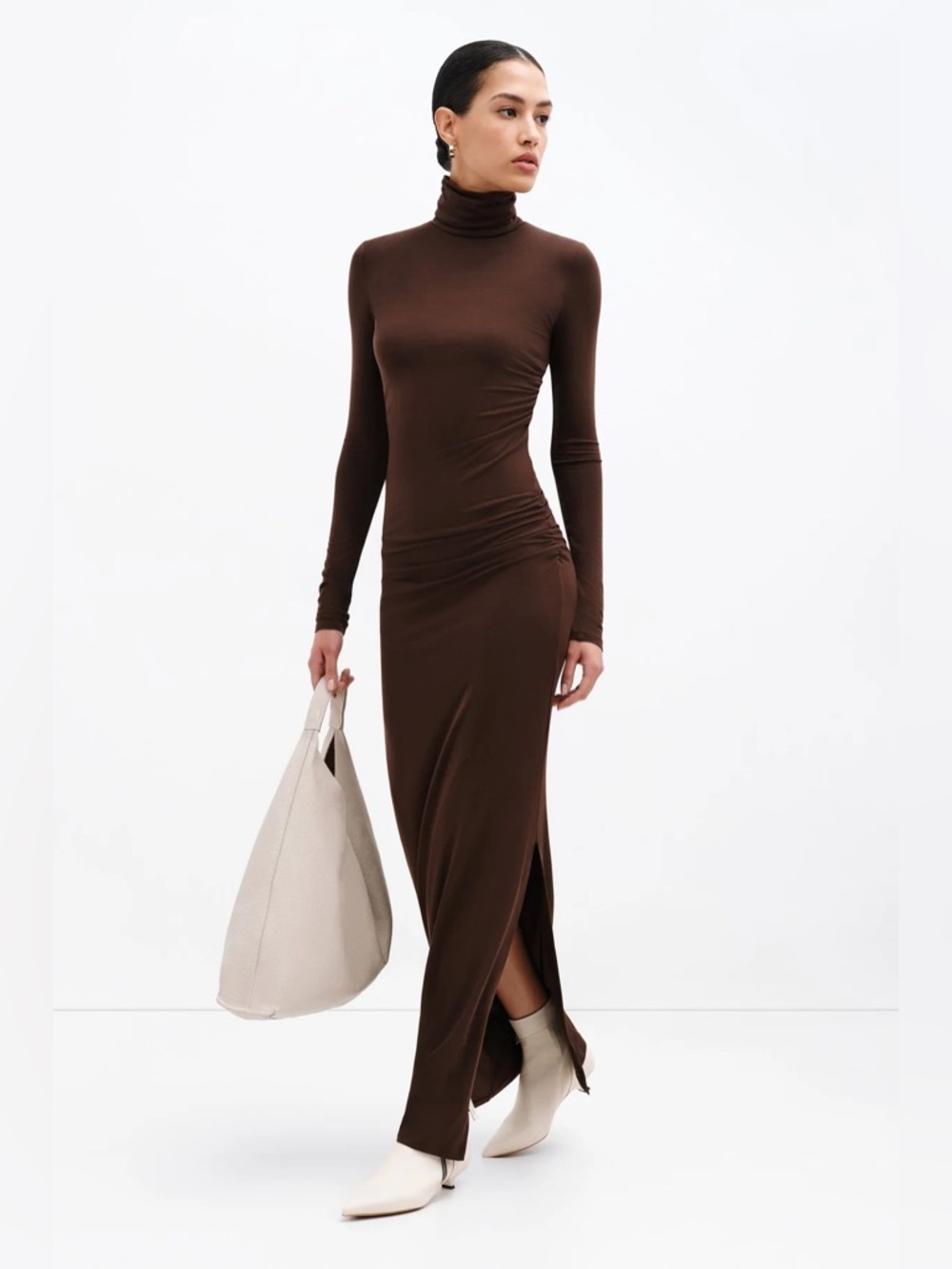 NWT Marcella NYC Baxter Turtleneck Dress - sz M